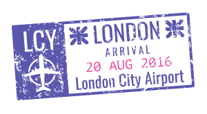 London Entry Stamp on Passport